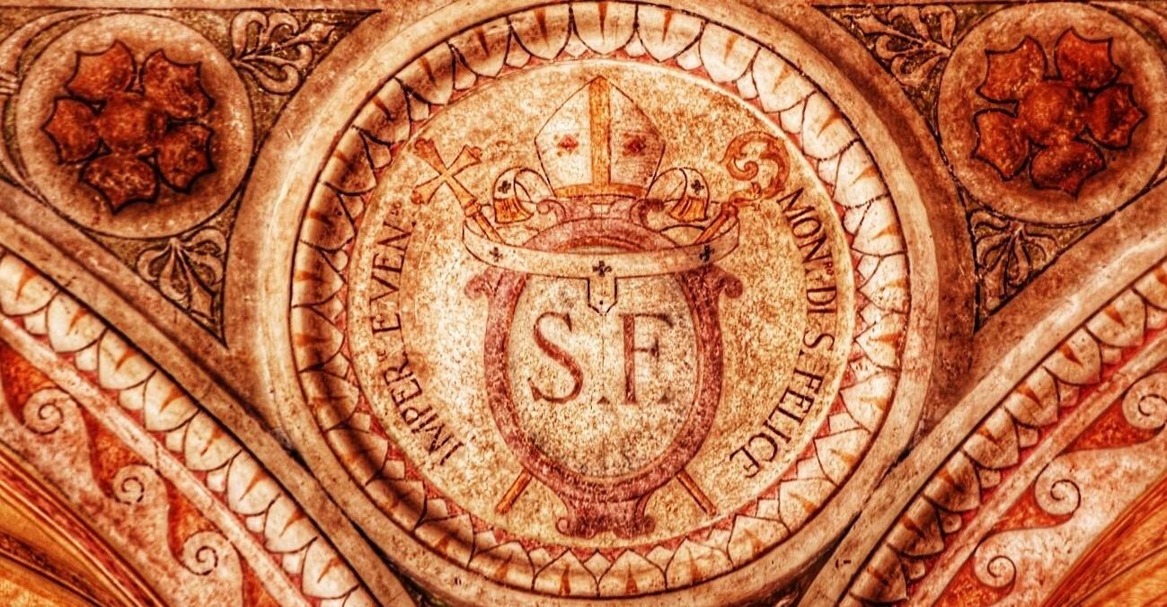 San Felice dettaglio affresco